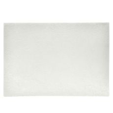 Underlägg Läderlook vitt 43x30 cm