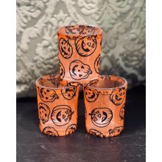 Ljushållare Halloween 3-pack pumpa