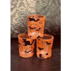 Ljushållare Halloween 3-pack fladdermöss
