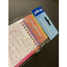 Magnetblock med penna magnet block 24x7cm