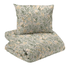 Hage 2-d bädd gul/grön.     150x210cm 50x60cm