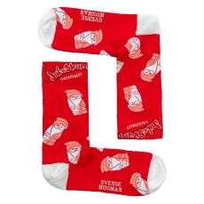 Strumpor Juleskum Skumtomte Röd stl 41-46