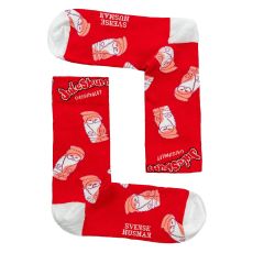 Strumpor Juleskum Skumtomte Röd stl 36-40