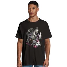 Rampant - Heftig ekologisk blommande oversized T-shirt för män