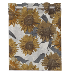 Sunflower öljettlängder guld 2x140x240cm