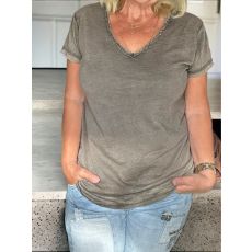 Hjördis t-shirt army