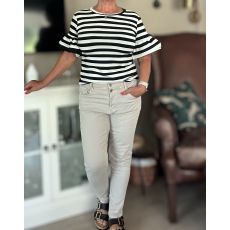 Byxa Maria beige - S