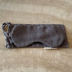 French Organic Linen Sleep Mask with Pouch