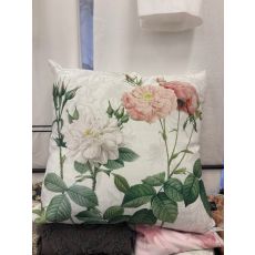 Rosie Kuddfodral 45x45 cm.  Vit