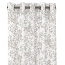 Blommigt öljettlängder linne.  120x240cm