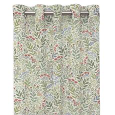 Hage öljettlängder vit/mult. 120x240cm