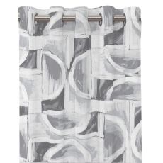 Milton öljettlängder grå.        2x140x240cm