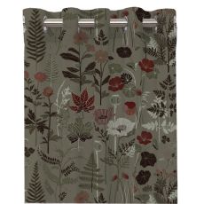 Trädgård öljettlängder khaki.   2x140x240cm