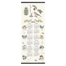Tygalmanackor Skogsvandring 30x90cm. 2026 År