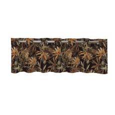 Denice allover öljettkappa svart/guld. 45x250cm