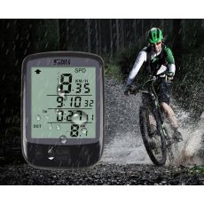 Multifunktionell Cykeldator med LCD-skärm & Smart belysning