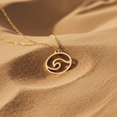 High Tides Wave Necklace