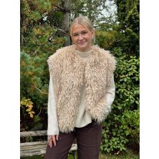 Pälsväst luksus "Sheep" west