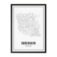 City - Copenhagen 40x50
