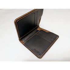 Lapplandskronan mörkbrun plånbok