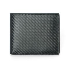RFID carbon plånbok i äkta läder