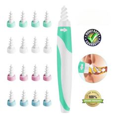 Öronrensare med Spiraltoppar inkl. Förvaringslåda