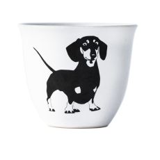 Allmugg stengods med taxmotiv