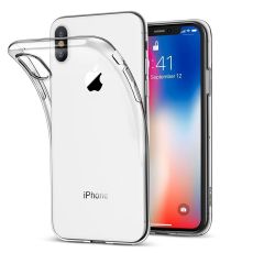 Transparent TPU skal +2st skärmskydd till iPhone XR