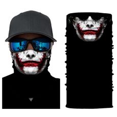 Multifunktionell Bandana med Facemotiv - Skydd och Stil i Ett