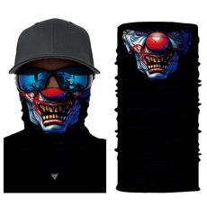 Multifunktionell Bandana med Facemotiv - Skydd och Stil i Ett