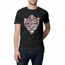 Florentine - ekologisk t-shirt med barock blommotiv