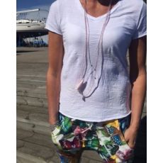 T-shirt Ana vit / Lo-ika - l/xl