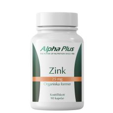 Zink 25mg 90 kapslar