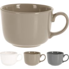 Mugg Te Soppa Jumbo Vit Keramik 4-pack