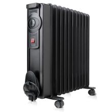 Oljefyllt element 1500W Svart