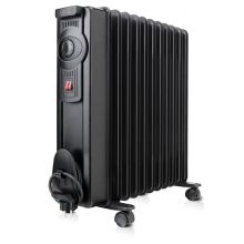 Oljefyllt element 2300W Svart