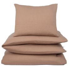 Påslakan Vagga Muslin Brown