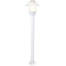 Stig Bollard Pollare 100cm E27-sockel IP44 Vit