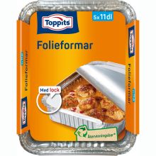 Folieformar med Lock 11dl   14stDFP