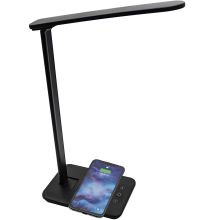 Skrivbordslampa med QI-laddning