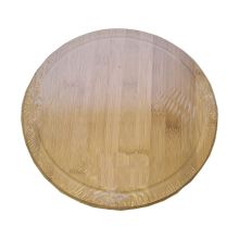 Skärbräda Bambu med handtag Rund 28 cm