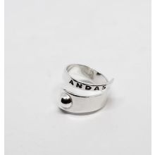ANDAS-omlottring i silver