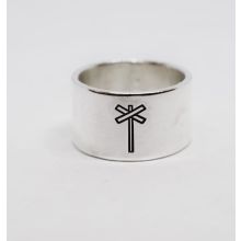 Bred ring med ledkryss