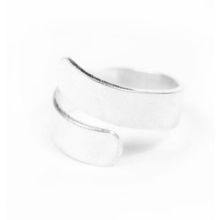 Stilren omlottring helt i silver