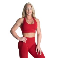 Scrunch Sports Bra, chili red, large