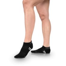 Quarter Socks 2-Pack, black, 35-38