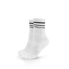 Gorilla Wear Crew Socks 2-Pack, white, 35-38