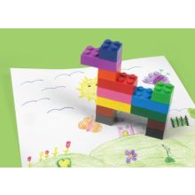 STACK-a-DOODLE - Klossar och kritor i samma produkt