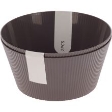 Skål Grå 2-pack Melamin