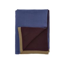 Södahl Impression Pläd 130 x 170 cm Royal Blue/blå